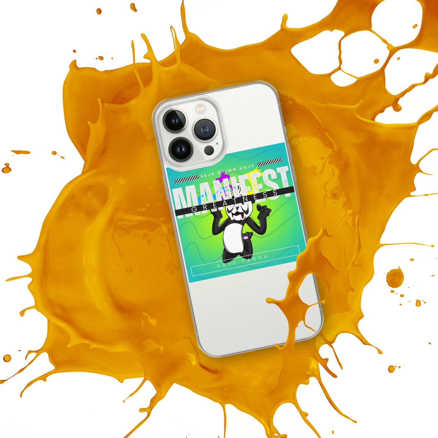 Manifest Greatness Clear Case for iPhone®